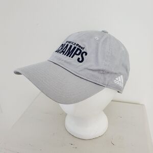 Adidas America East Champs Gray Ball Cap Hat